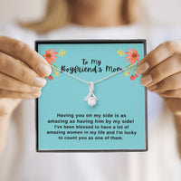 Thumbnail for Gift to My Boyfriend's Mom Necklace with Gift Box 128