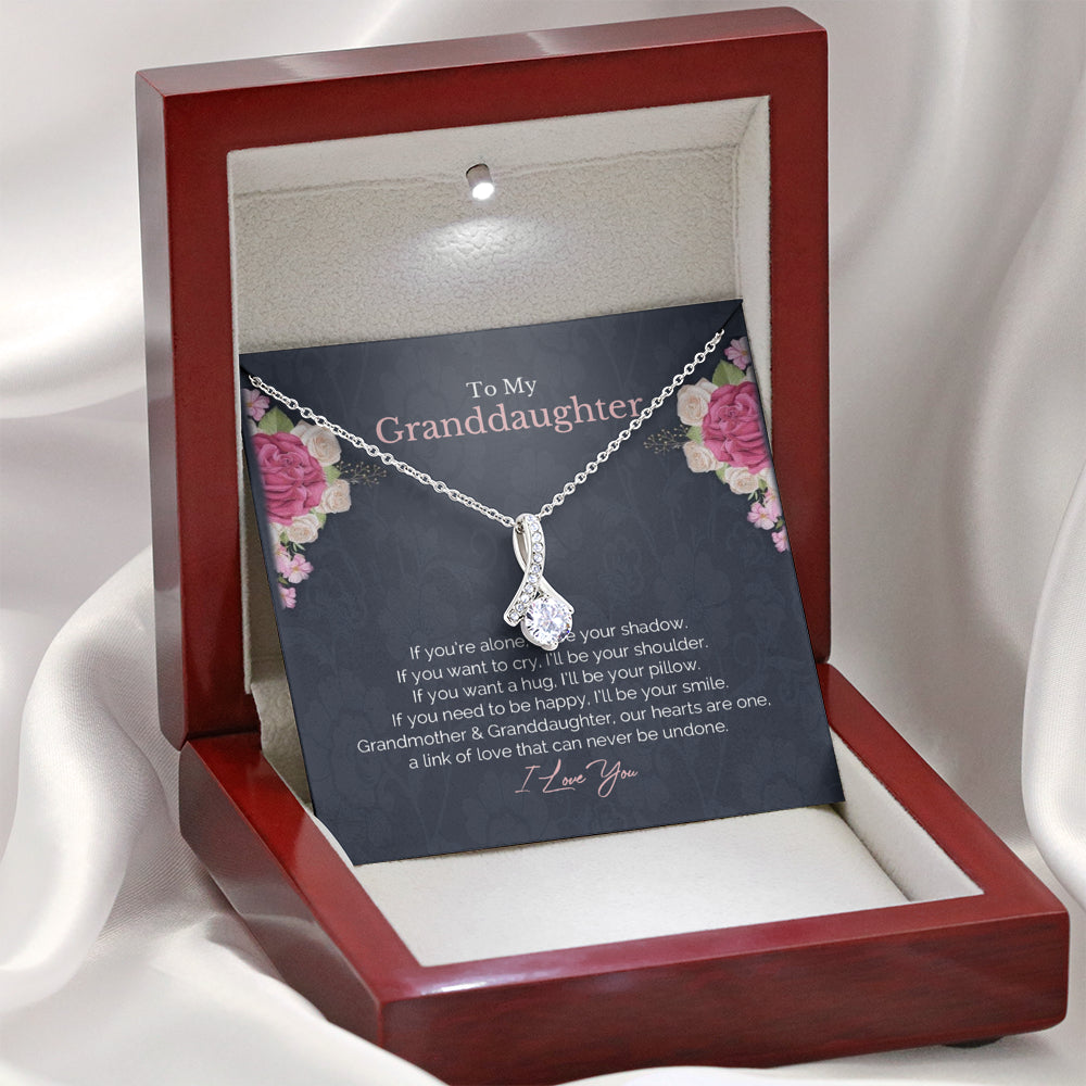 Granddaughters Gifts from Grandma - To My Granddaughter Necklace, Gift for Granddaughter, Grandmother Granddaughter Jewelry, Gifts from Nana