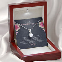 Thumbnail for Granddaughters Gifts from Grandma - To My Granddaughter Necklace, Gift for Granddaughter, Grandmother Granddaughter Jewelry, Gifts from Nana