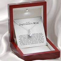Thumbnail for KORAFINA Customized Boyfriend's Mom Gift, to My Boyfriends Mom Necklace, for My Boyfriend's Mom on Mother's Day, Birthday Gift for Boyfriends Mom On Christmas, Anniversary