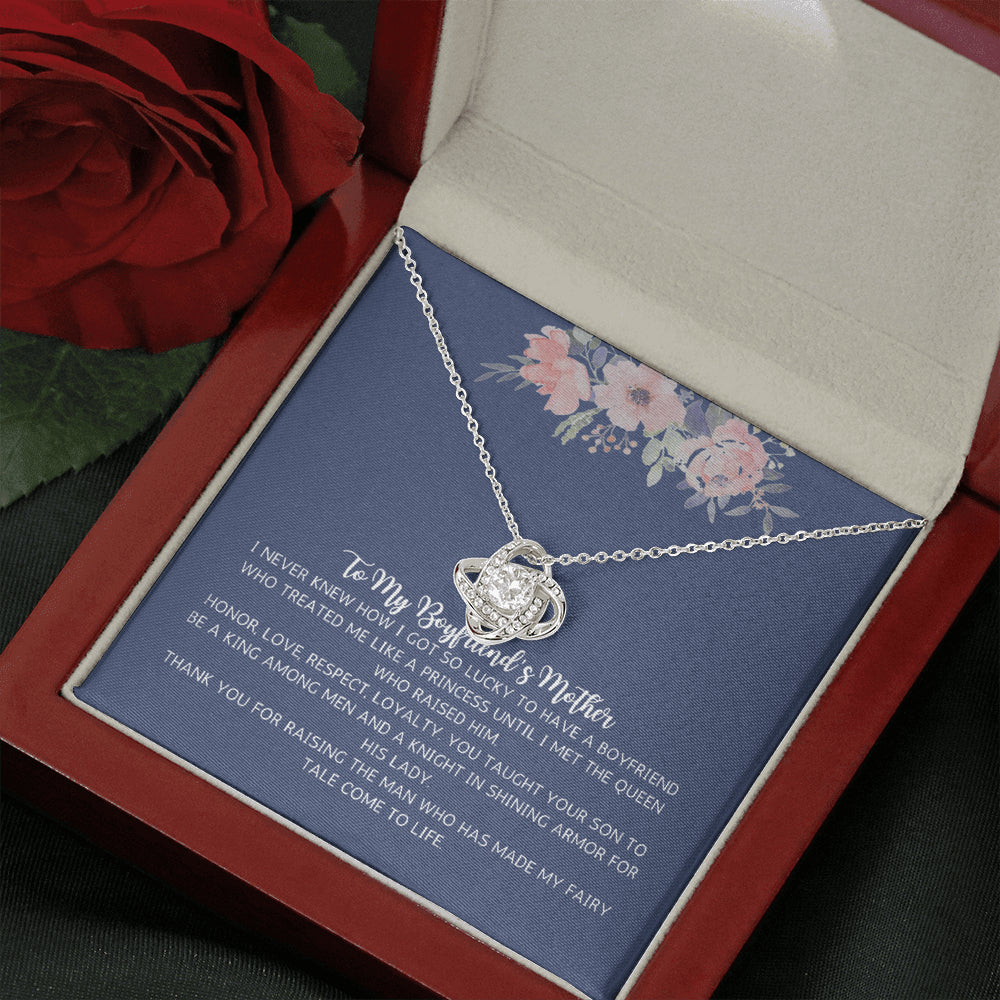 Gift to My Boyfriend's Mom Necklace with Gift Box 116