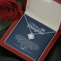 Thumbnail for To My Badass Daughter Necklace - Remember Whose Daughter You Are And Straighten Your Crown