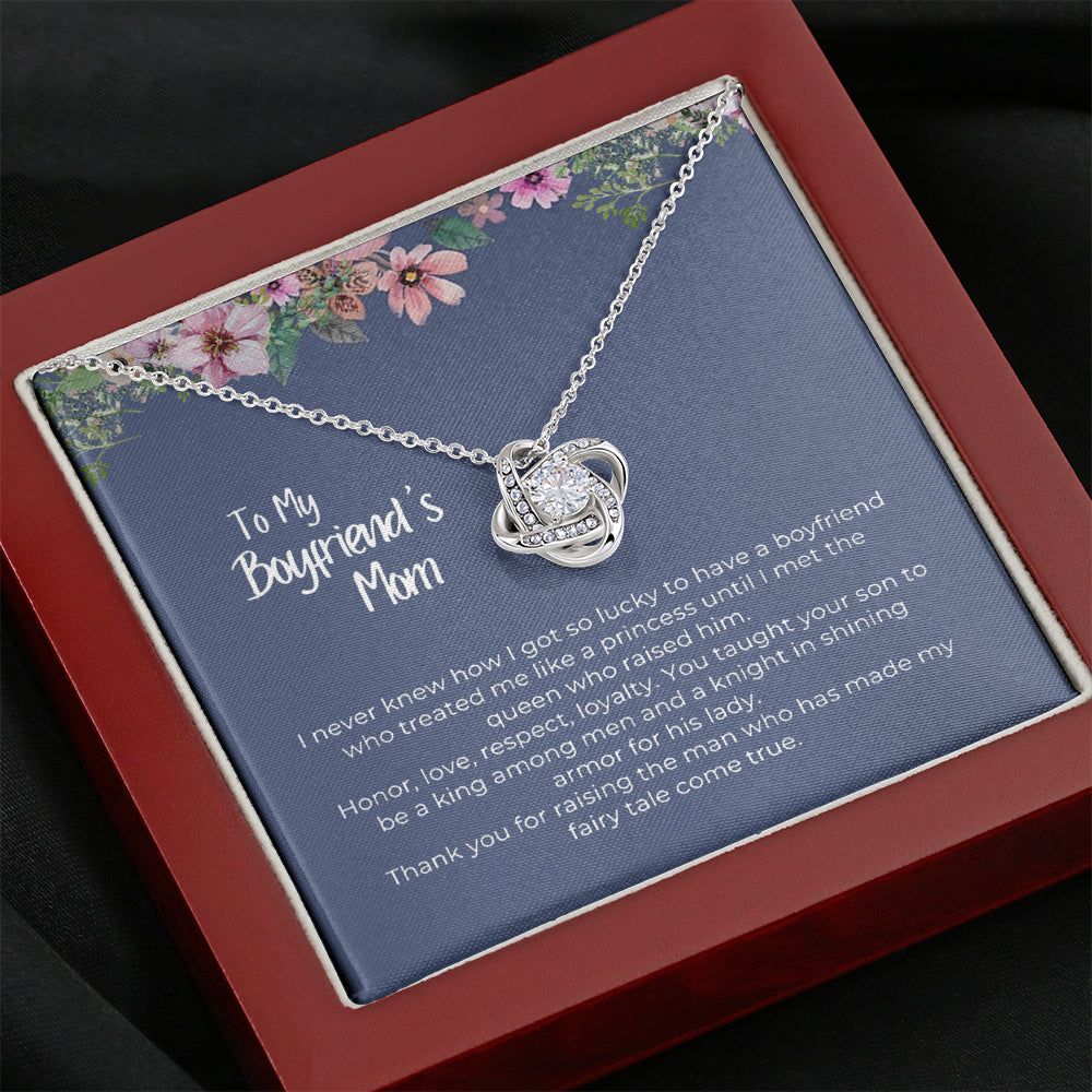 Gift to My Boyfriend's Mom Necklace with Gift Box 118