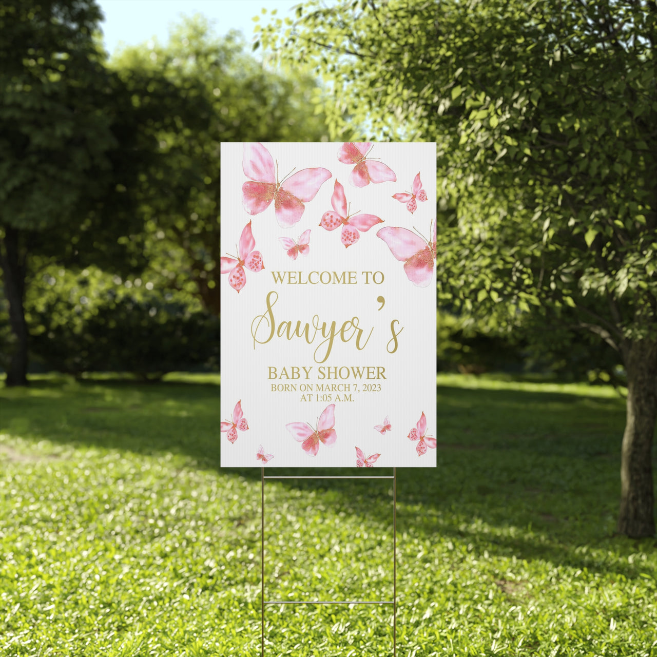113-1096545-2026659 Size 24x36 - 1 Side with Stake