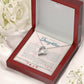 To My Beautiful Daughter Necklace from Mom – Perfect Gift for Birthday, Christmas, and Graduation – Special Gifts for Stepdaughter from Stepmom & Stepdad