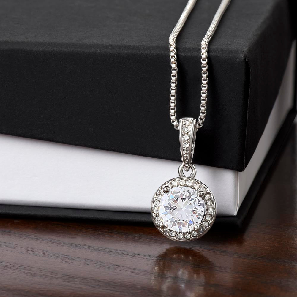 To My Beautiful Daughter Necklace from Mom – Perfect Gift for Birthday, Christmas, and Graduation – Special Gifts for Stepdaughter from Stepmom & Stepdad