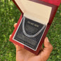 To My Son Necklace From Dad – Heartfelt Gift from Mom with Loving Message, Perfect Birthday Gifts for Son and Adult Sons from Parents