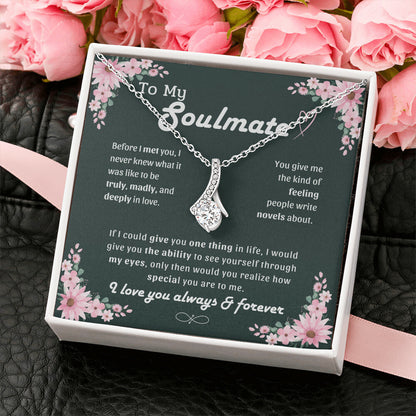 To my soulmate