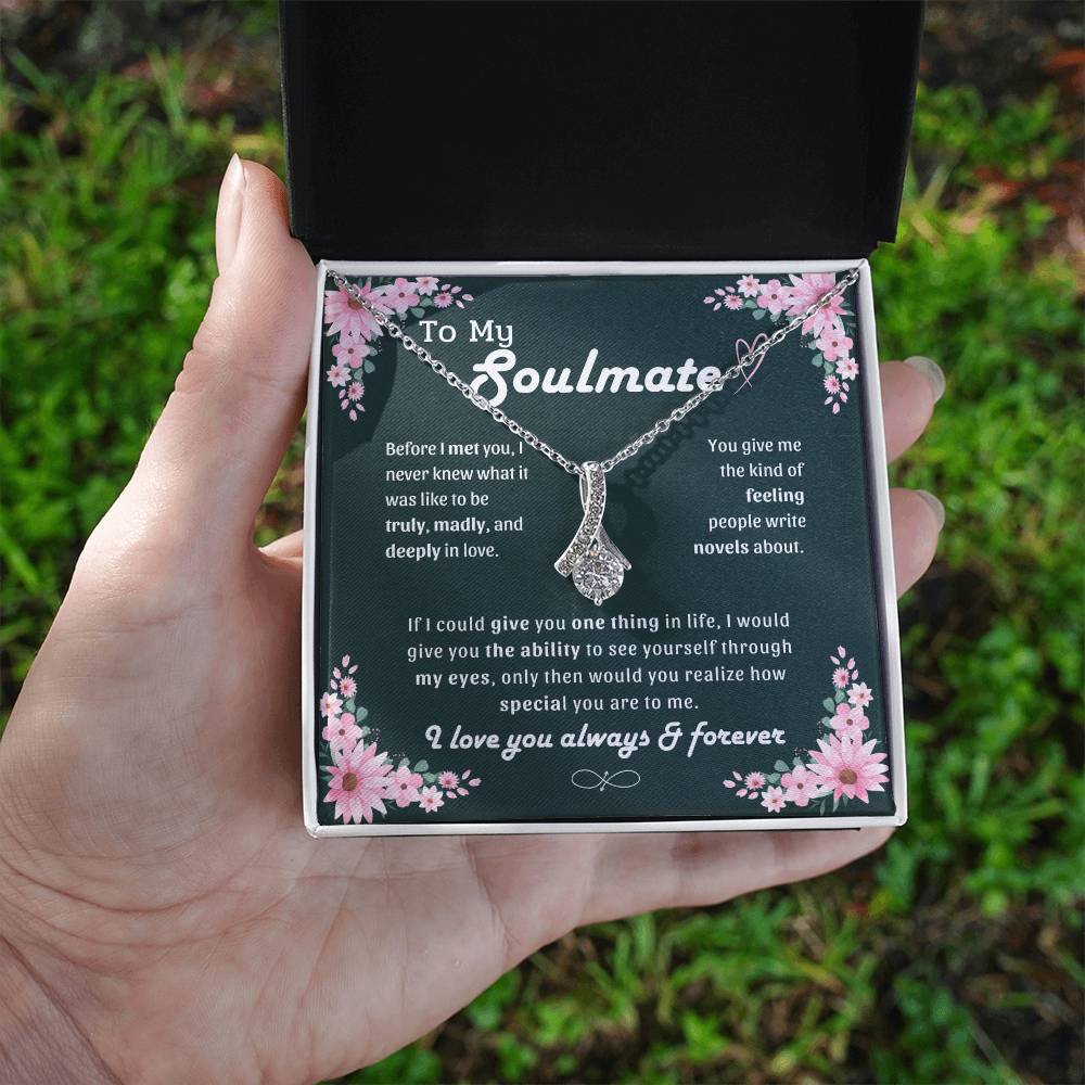 To my soulmate
