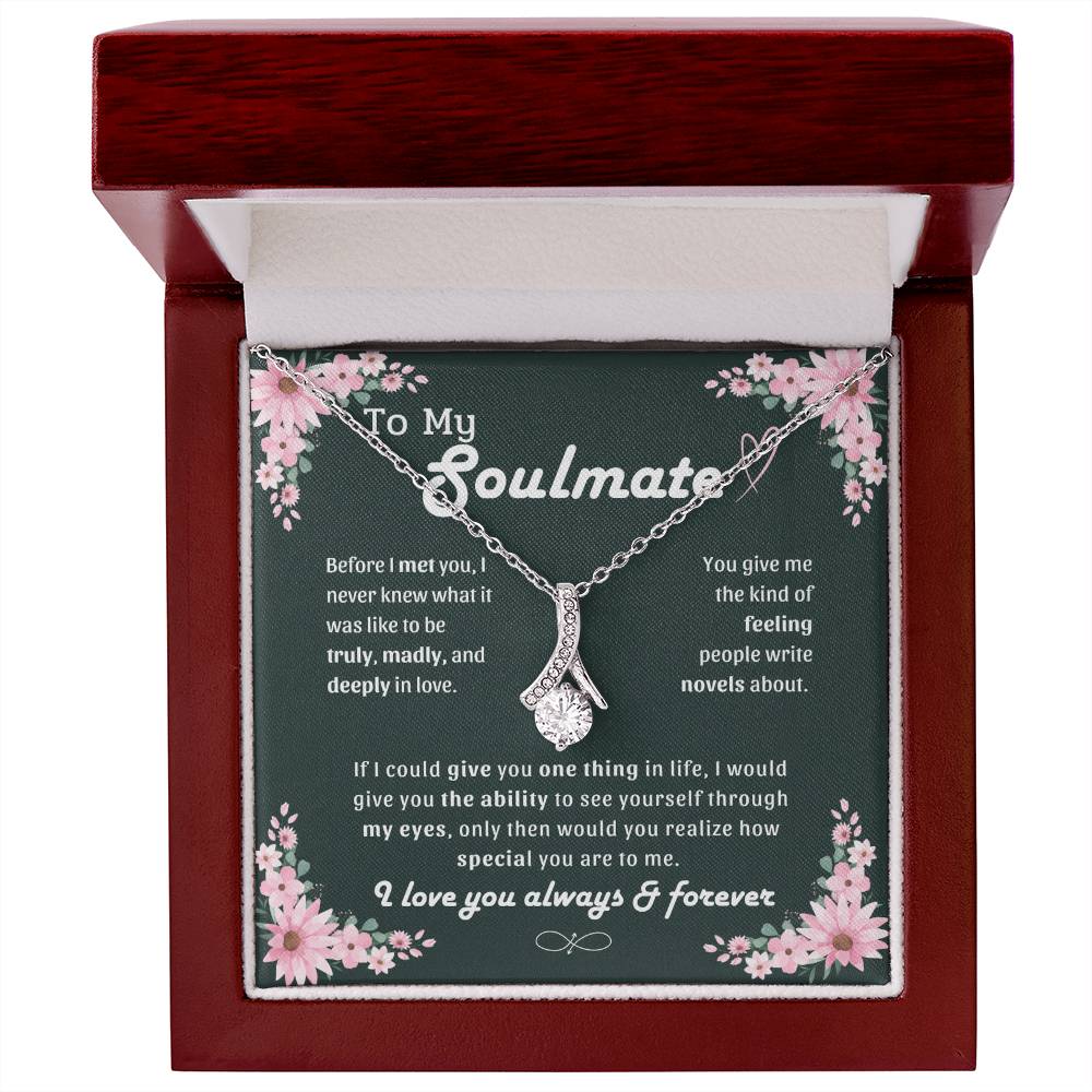 To my soulmate