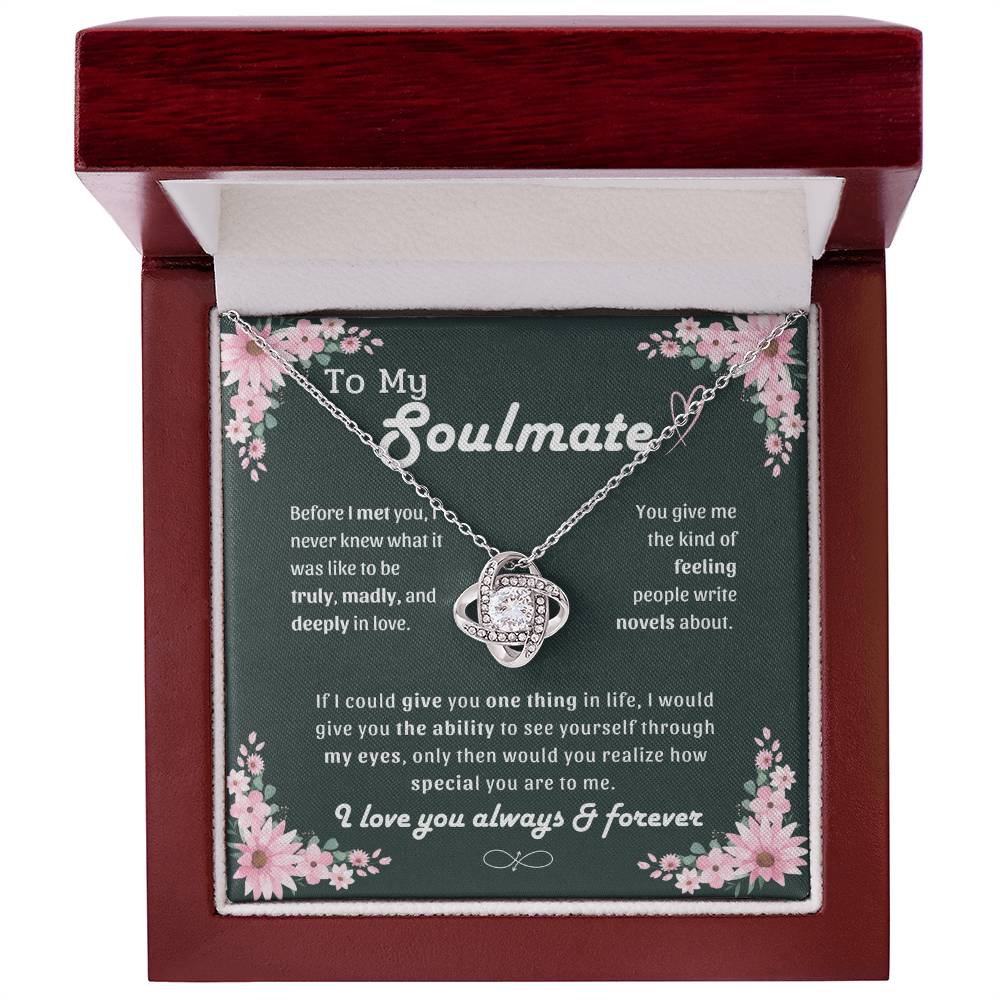 To my soulmate