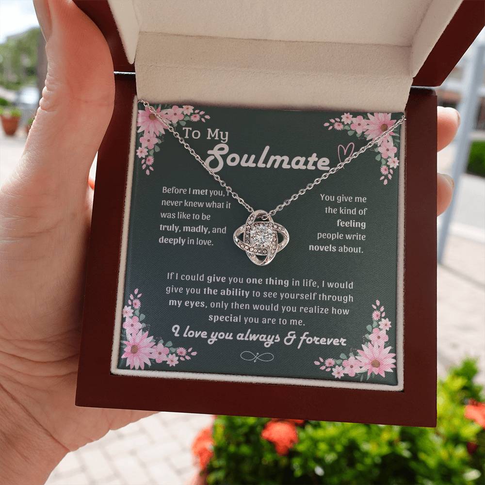 To my soulmate
