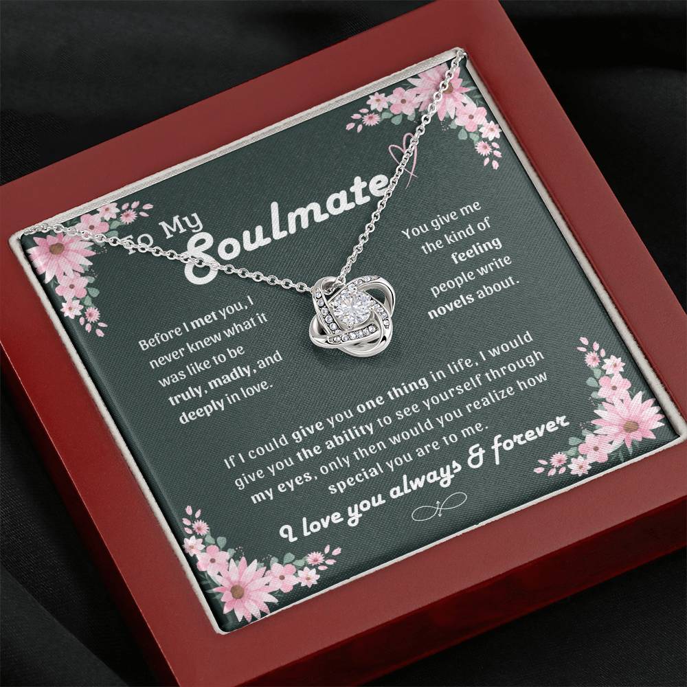 To my soulmate
