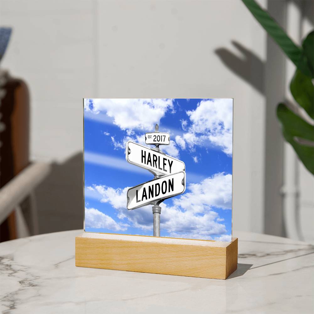 test Street sign