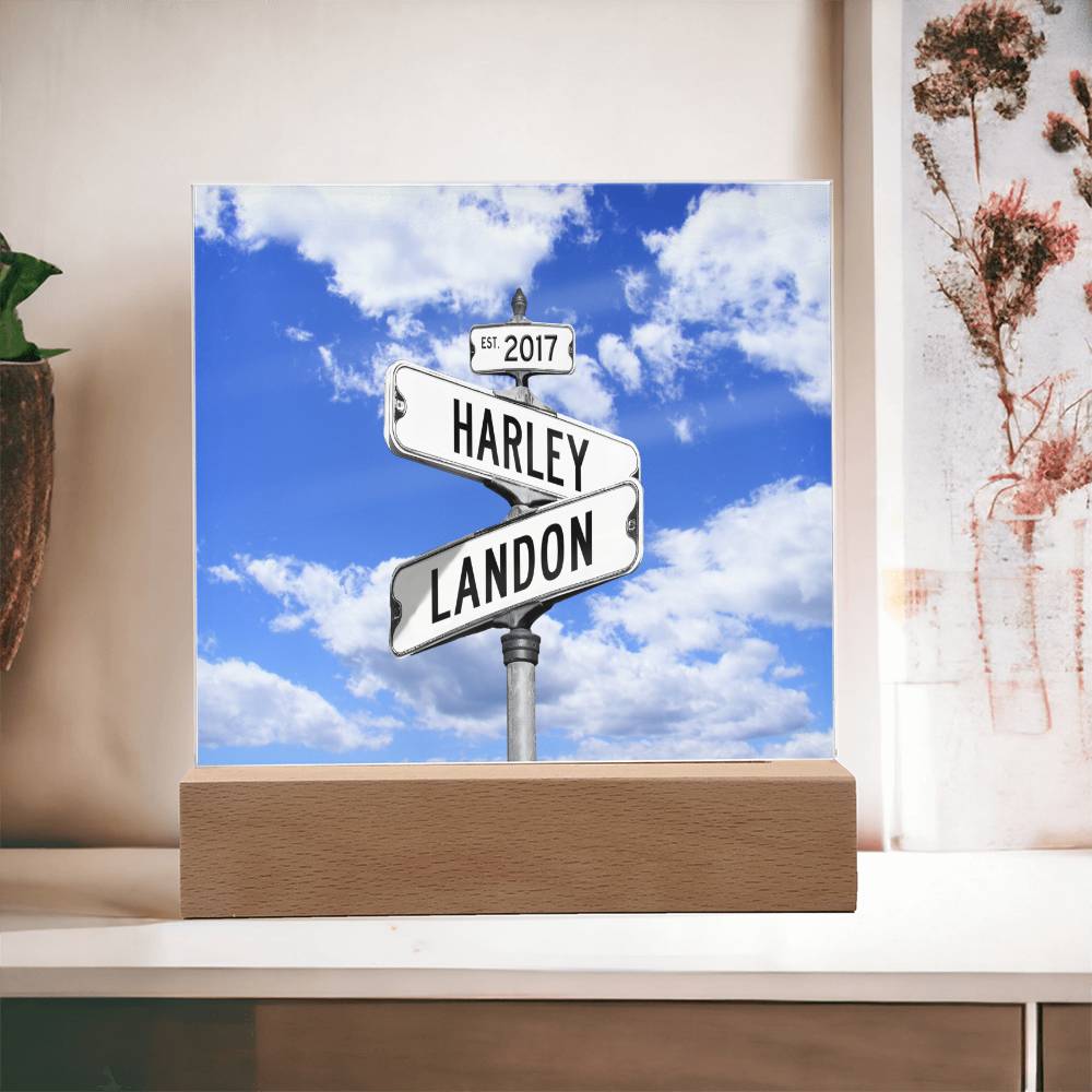 test Street sign