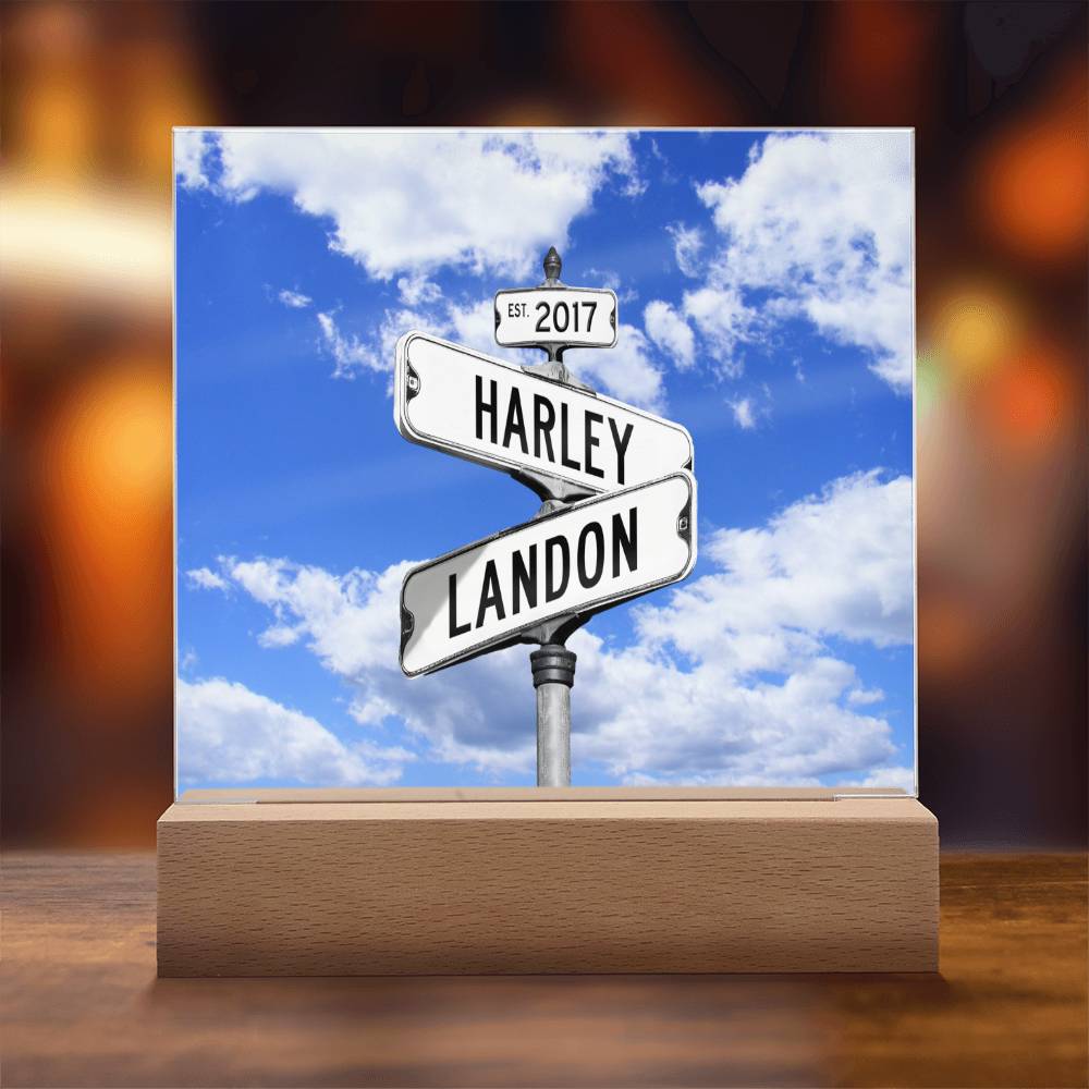 test Street sign