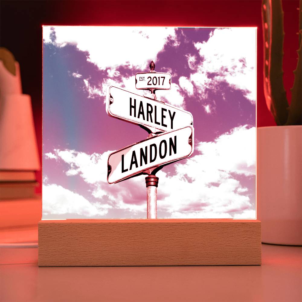 test Street sign