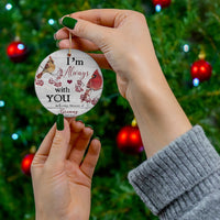 Thumbnail for Grammy iWow I Am Always with You, Cardinal Memorial Ornament for Loss of Husband, 2021 Custom Ornament, Remembrance Gift, Christmas Ornament, Grief Poem (x1) 18.95