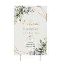 Thumbnail for 114-1913937-1129041 Size 24x36 One Side With Stand Yard Sign Stand