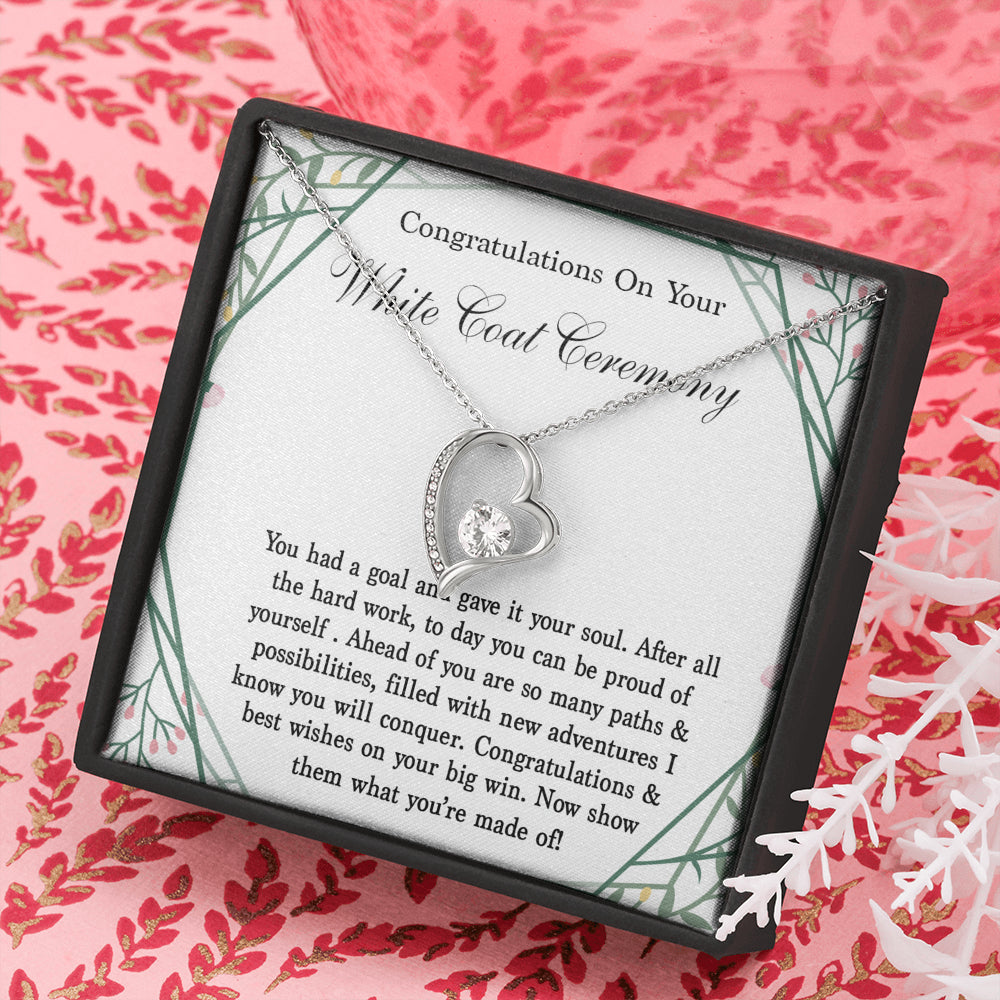 Inspirational Heart, White Coat Ceremony Gift, Medical School Graduation, Medical Student Ceremony, New Doctor, Graduation Gift for Doctor, Residency On Birthday, Christmas