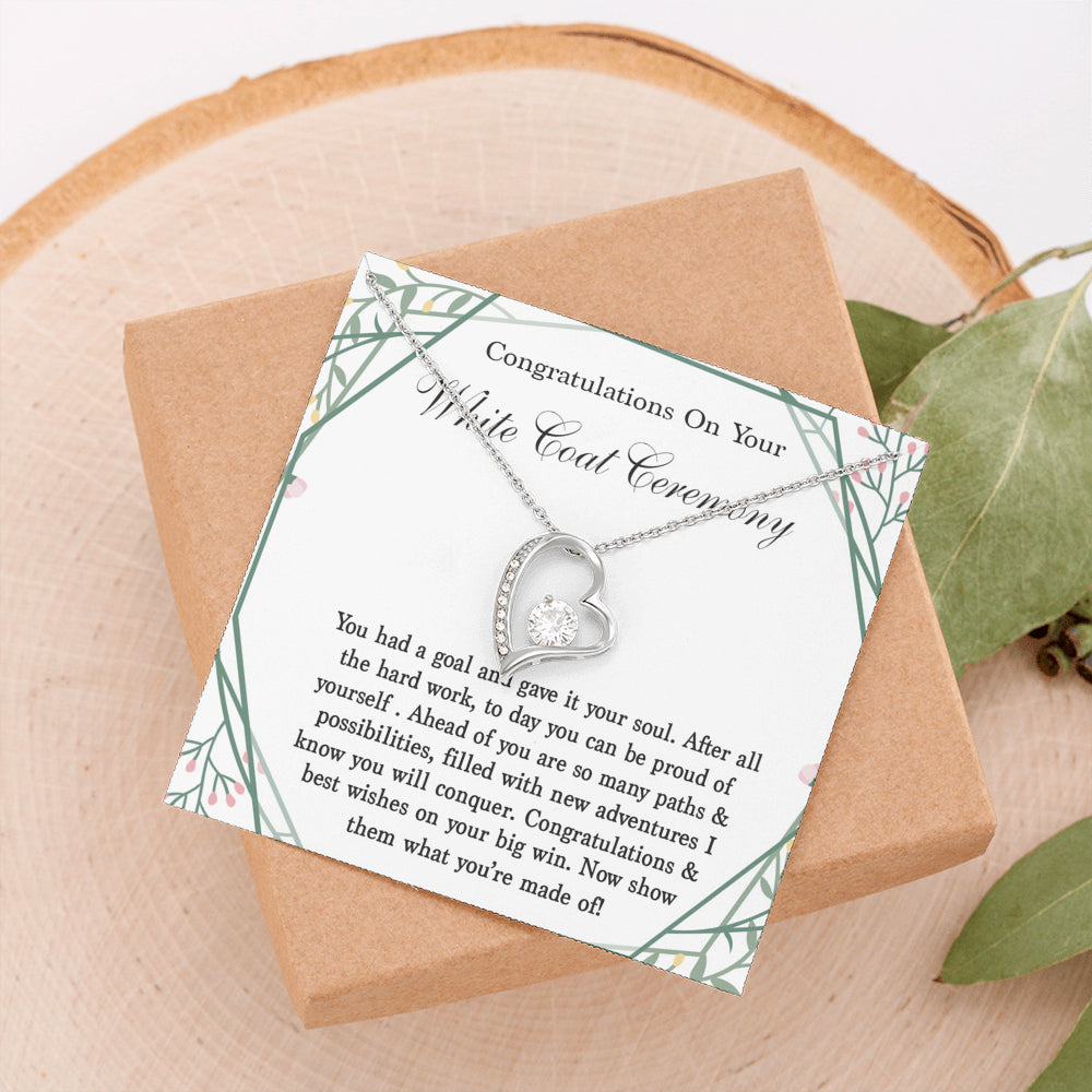 Inspirational Heart, White Coat Ceremony Gift, Medical School Graduation, Medical Student Ceremony, New Doctor, Graduation Gift for Doctor, Residency On Birthday, Christmas