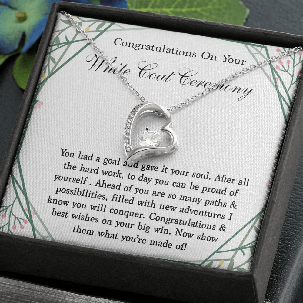 Inspirational Heart, White Coat Ceremony Gift, Medical School Graduation, Medical Student Ceremony, New Doctor, Graduation Gift for Doctor, Residency On Birthday, Christmas