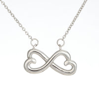 Thumbnail for In Loving Memory Of Your Twins Loss Of Twins Infinity Heart Pendant Necklace – Twins Miscarriage Gifts; Gift for Birthday,Christmas,Valentine's Day,Mother's day,Father's Day,Thanksgiving