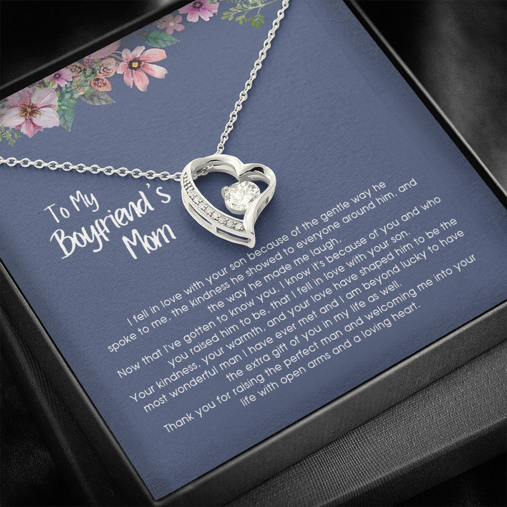 KORAFINA Inspirational Gift for Boyfriend's Mom, Boyfriend's Mom Gift, to My Boyfriends Mom Gift, for Boyfriends Mom 1014d On Birthday, Christmas