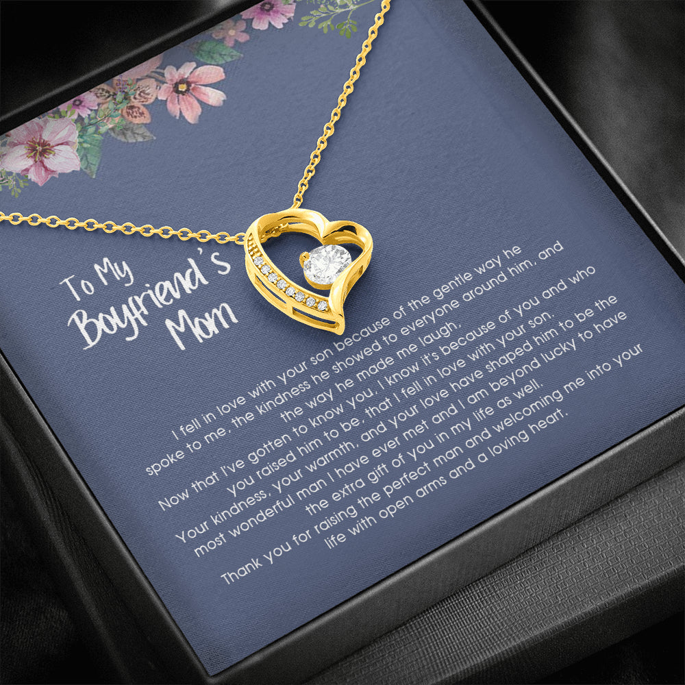 KORAFINA Inspirational Gift for Boyfriend's Mom, Boyfriend's Mom Gift, to My Boyfriends Mom Gift, for Boyfriends Mom 1014d On Birthday, Christmas