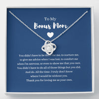 Thumbnail for Bonus Mom Gift, Mother's Day Gift for Step Mom, Stepmother Necklace, Second Mom ,Adoptive Mom, Foster Mom Gift, Birthday Stepmom, Christmas  Kc2nf-567