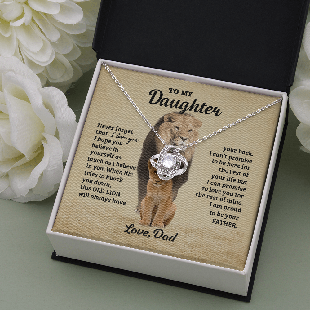 to My Daughter Necklace, Never Forgrt That I Love You Father Daughter Necklace, Father to Daughter Birthday Gift, Gifts to Daughter from Dad, Meaningful Gifts, Thoughtful Gifts for Daughter