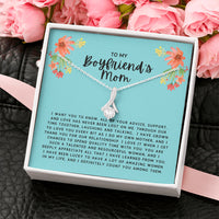 Thumbnail for Gift to My Boyfriend's Mom Necklace with Gift Box 75