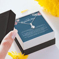 Thumbnail for Globright to My Boyfriend's Mom Gifts Necklace, Gift for Boyfriend's Mom Mother's Day, Boyfriends Mom Birthday Gift 1054b Standard Box