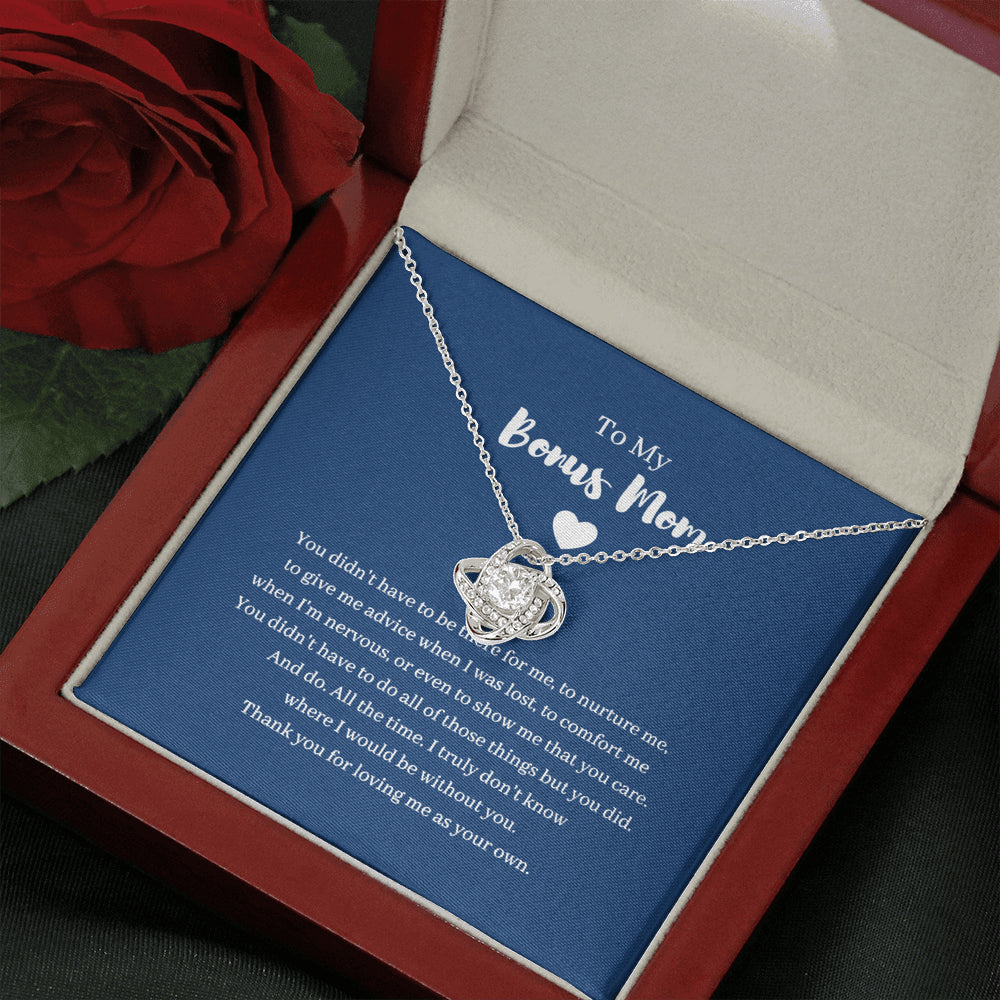 Bonus Mom Gift, Mother's Day Gift for Step Mom, Stepmother Necklace, Second Mom ,Adoptive Mom, Foster Mom Gift, Birthday Stepmom, Christmas  Kc2nf-567