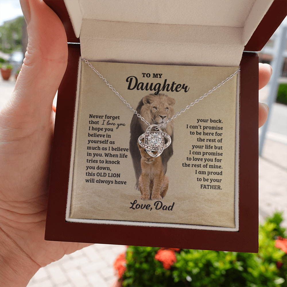 to My Daughter Necklace, Never Forgrt That I Love You Father Daughter Necklace, Father to Daughter Birthday Gift, Gifts to Daughter from Dad, Meaningful Gifts, Thoughtful Gifts for Daughter