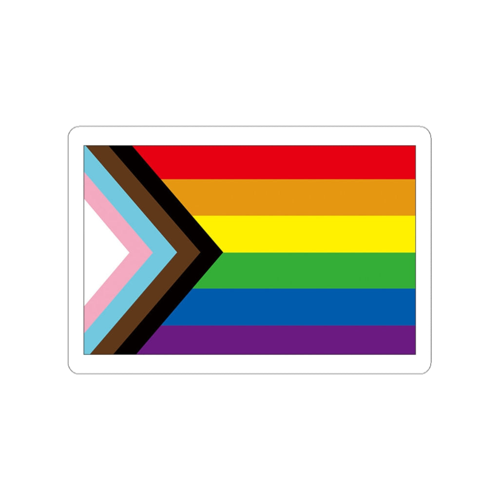 LGBTQ+ Pride Flag Inclusivity Equality Decal Sticker (Waterproof) GBTQ Rainbow Baby Stickers Boyfriend, Girlfriend