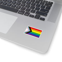 Thumbnail for LGBTQ+ Pride Flag Inclusivity Equality Decal Sticker (Waterproof) GBTQ Rainbow Baby Stickers Boyfriend, Girlfriend