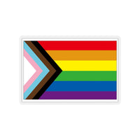 Thumbnail for LGBTQ+ Pride Flag Inclusivity Equality Decal Sticker (Waterproof) GBTQ Rainbow Baby Stickers Boyfriend, Girlfriend