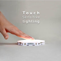 Thumbnail for 10 PCS DIY Quantum Light Touch Sensitive Sensor Night Lamp Modular Hexagonal LED Magnetic Lights Wall Lamp night light