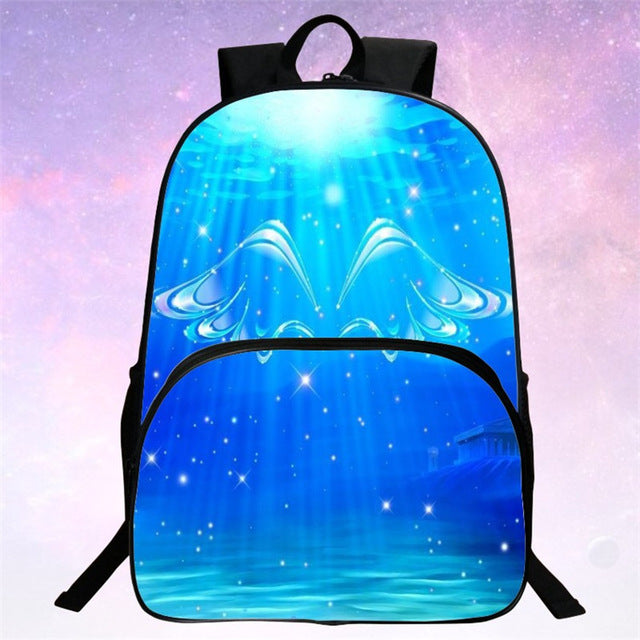 Children School Bags Galaxy / Universe / Space 24 Colors Printing Backpack For Teeange Girls Boys Star Schoolbags