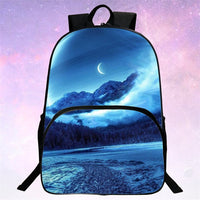 Thumbnail for Children School Bags Galaxy / Universe / Space 24 Colors Printing Backpack For Teeange Girls Boys Star Schoolbags
