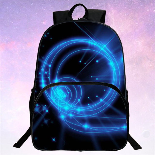 Children School Bags Galaxy / Universe / Space 24 Colors Printing Backpack For Teeange Girls Boys Star Schoolbags