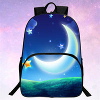 Thumbnail for Children School Bags Galaxy / Universe / Space 24 Colors Printing Backpack For Teeange Girls Boys Star Schoolbags